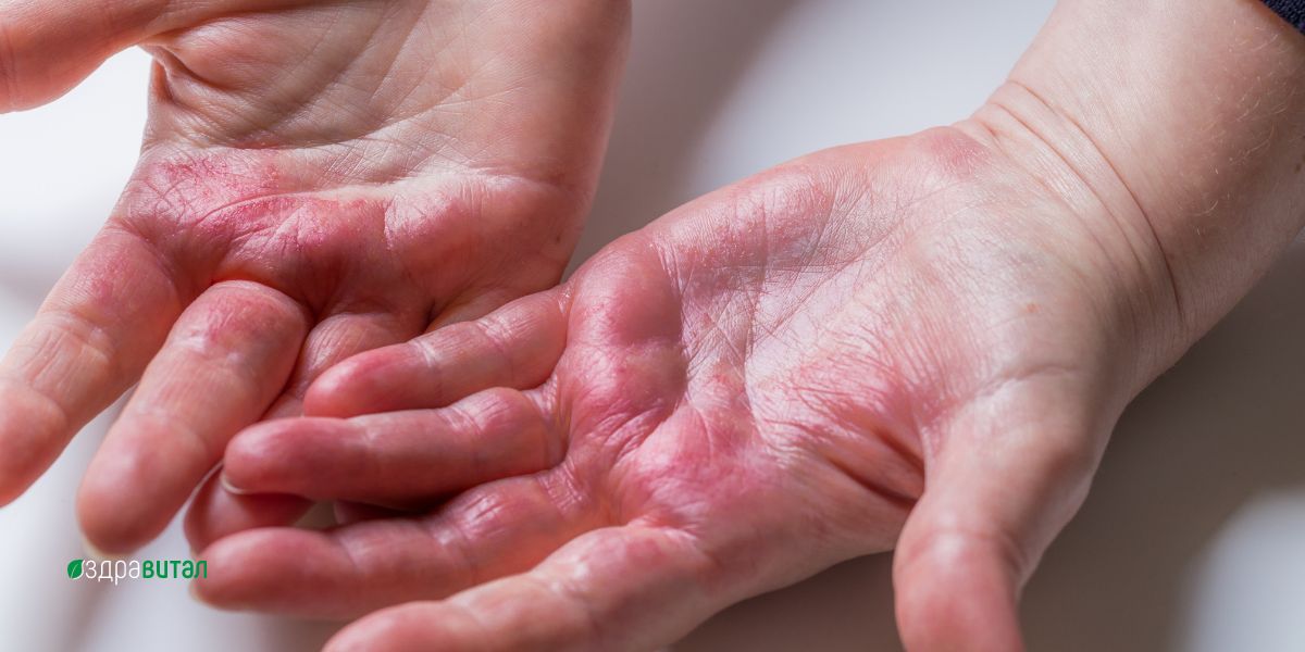 Атопичен дерматит :ръце